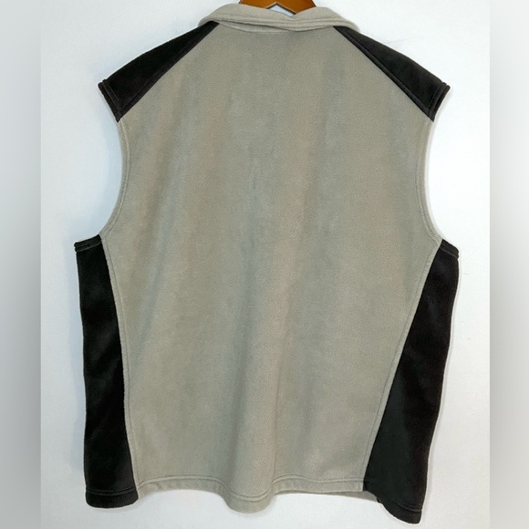 Columbia Mens Full Zip Fleece Vest Sz XXL - Picture 4 of 6